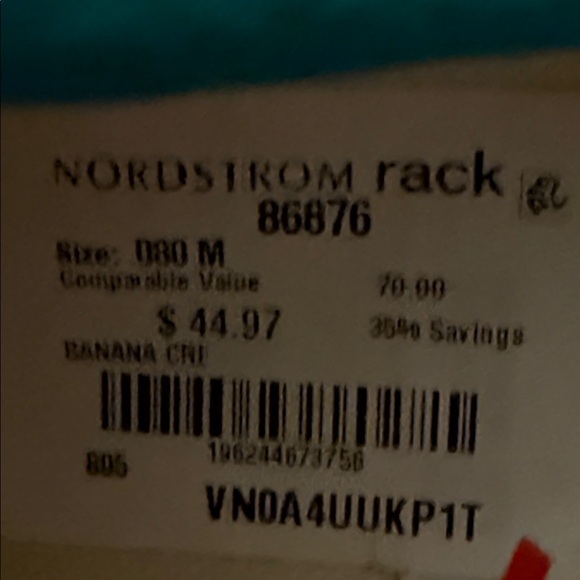 VANS Sk8-Low Checkerboard Banana Cream Yellow And Teal Size 8 NWOB - Picture 5 of 5